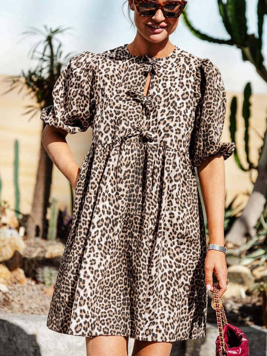 Freya Dress Leopard