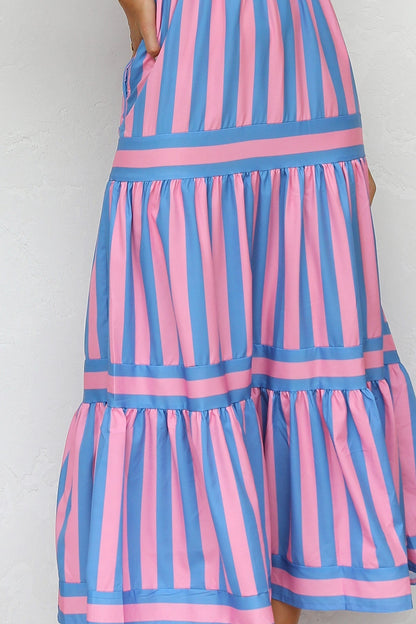 Laina Dress PINK/BLUE