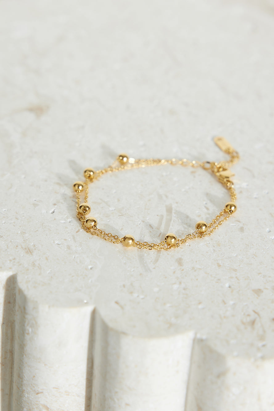 18K Gold Plated Newest Stars Bracelet