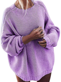 Purple Sweaters