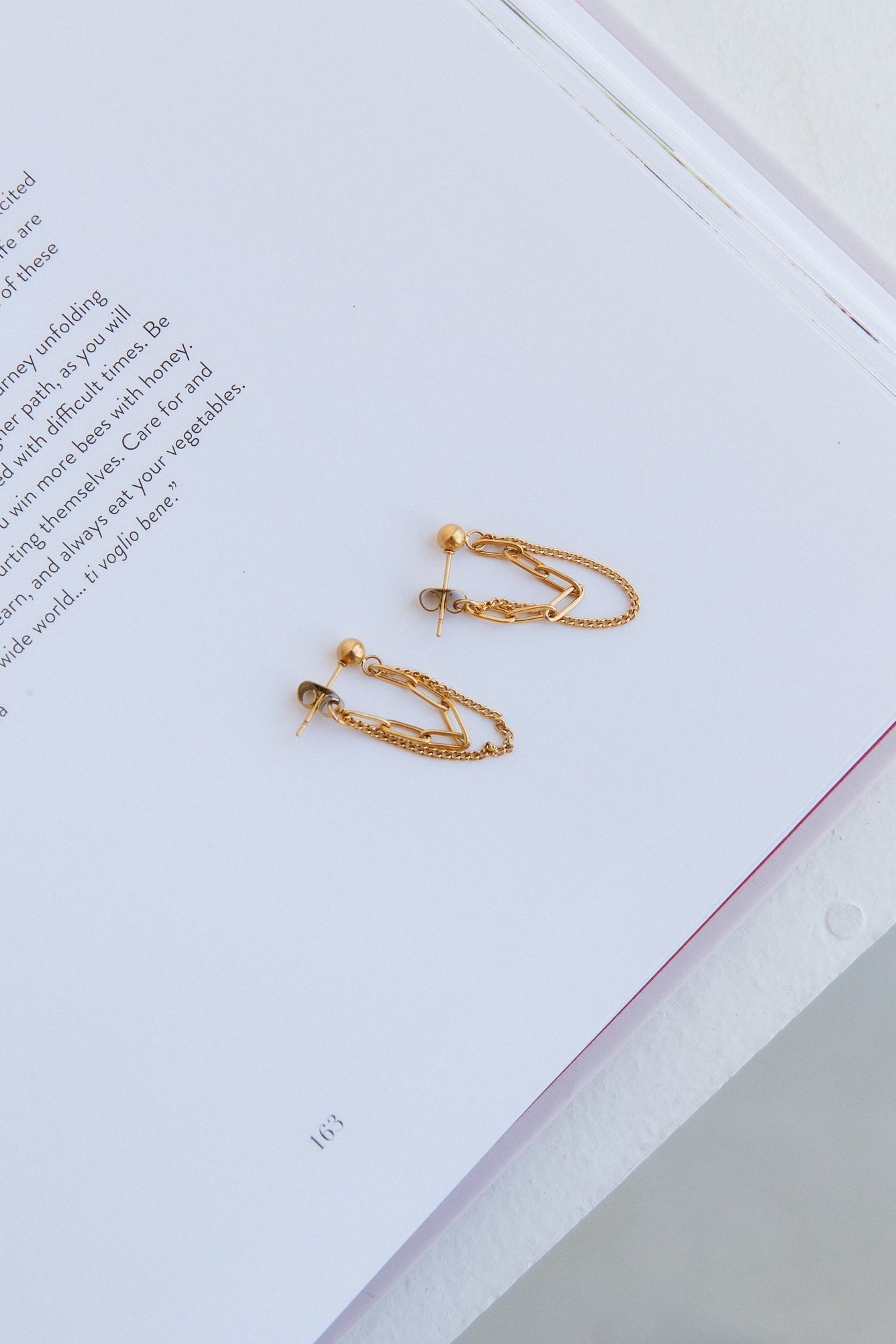 18K Gold Plated Tiffanys Secrets Earrings Gold