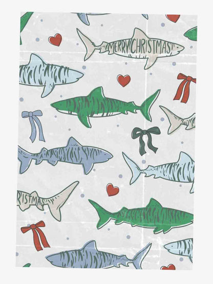 Ocean Style Shark Pajamas Set