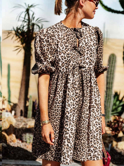 Freya Dress Leopard