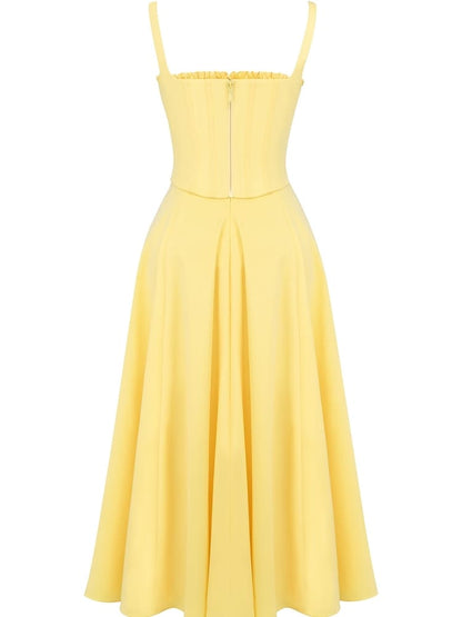 Sunshine Cotton Midi Sundress