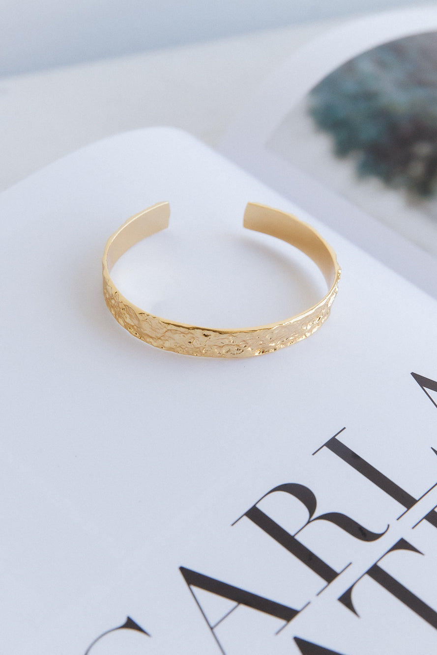 14K Gold Plated Rejoins Moi Bracelet Brass